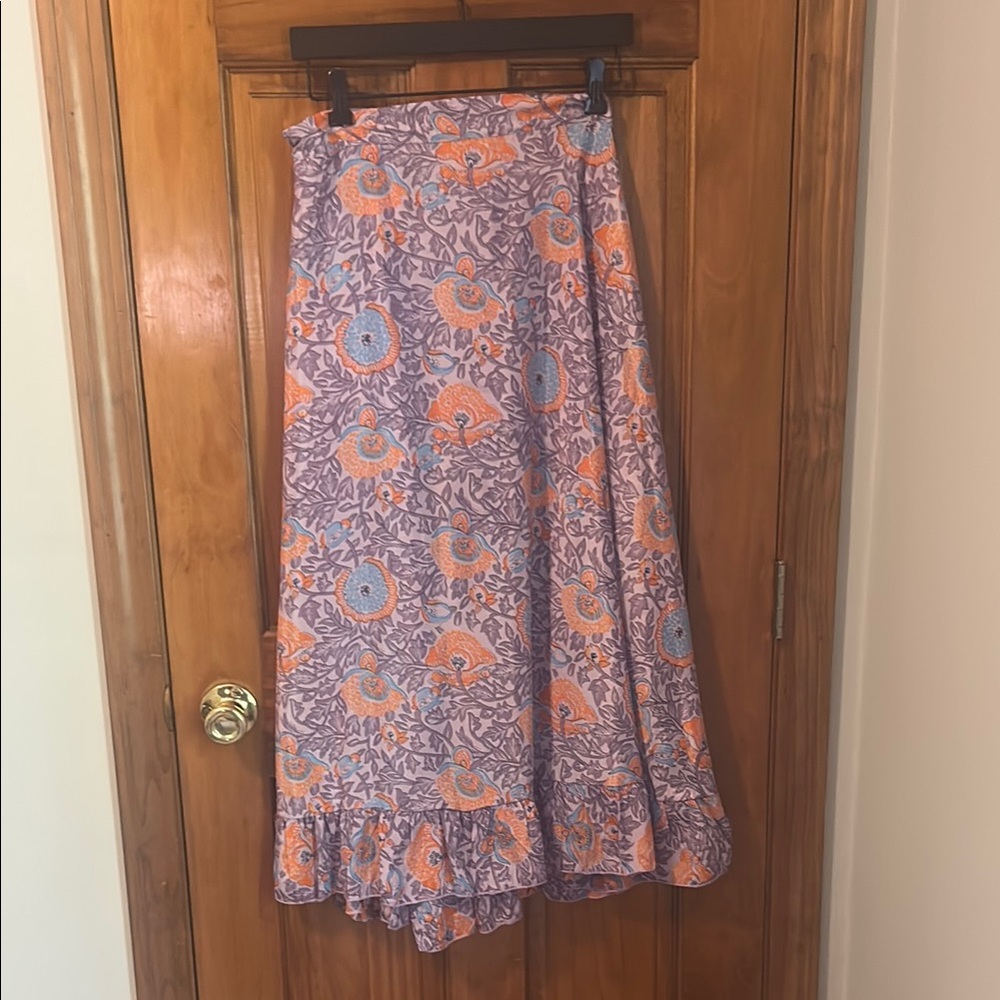Seventeen Stars Floral Wrap Skirt